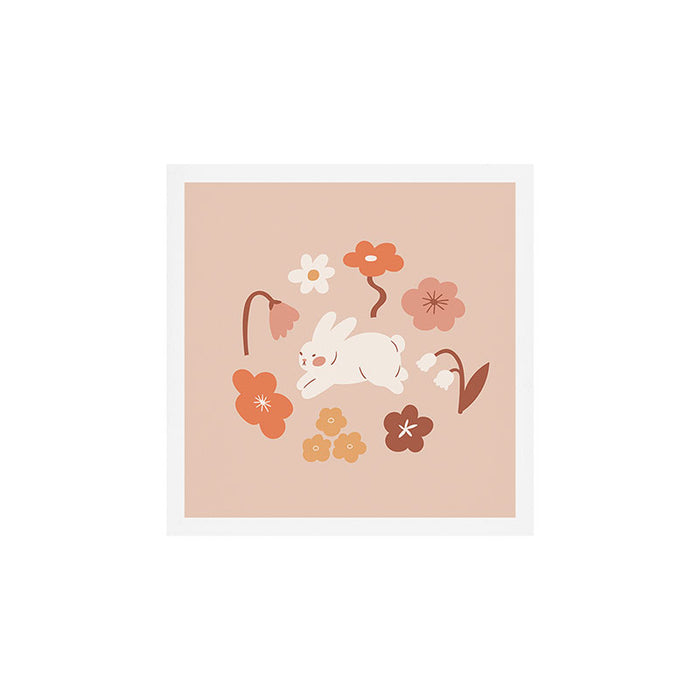 Cute bunny illustration Art Print Gallery Image 1
