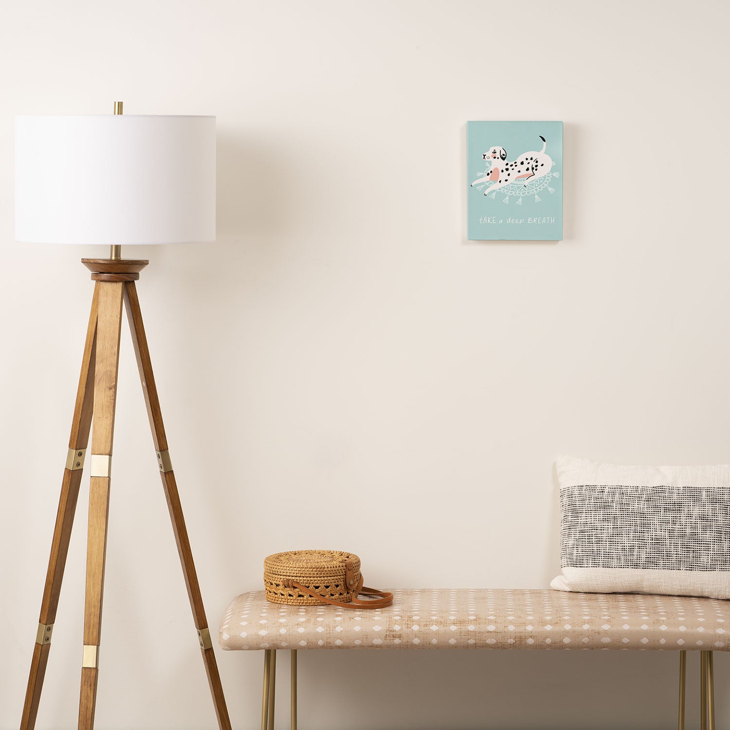 Cute dalmatian Canvas Print Gallery Image 2