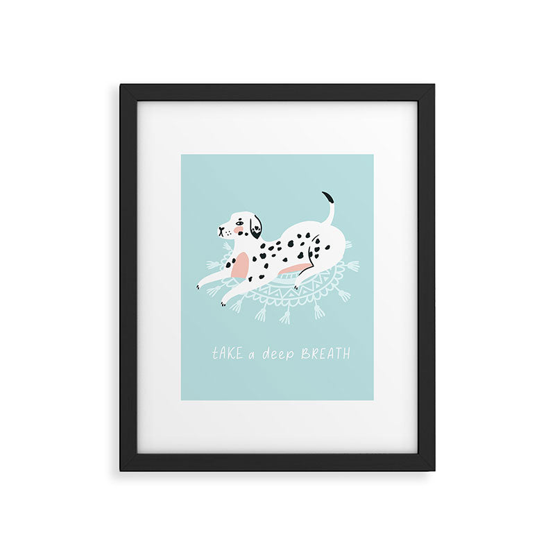 Cute dalmatian Framed Art Print Gallery Image 6
