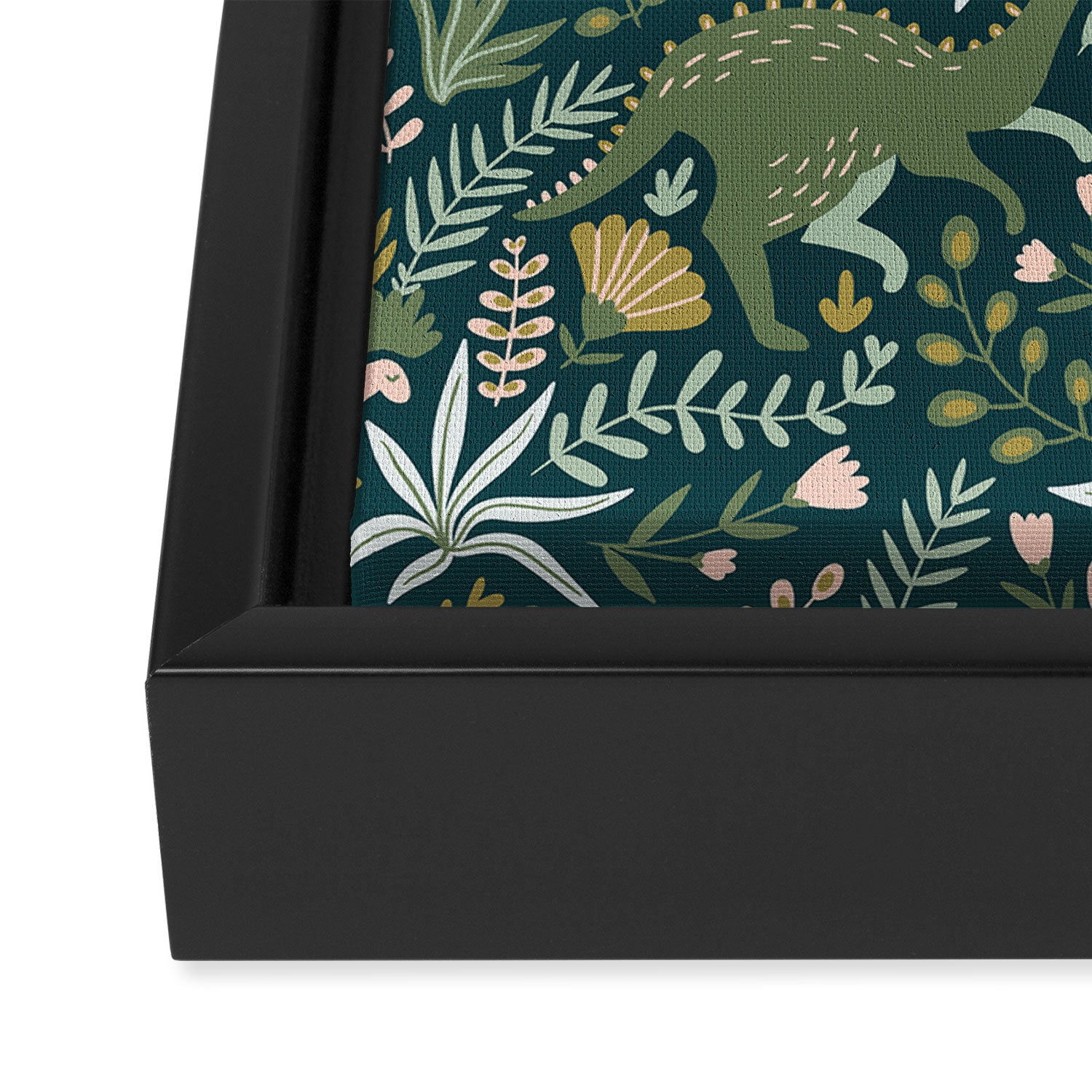 Dino Framed Canvas Print Gallery Image 3