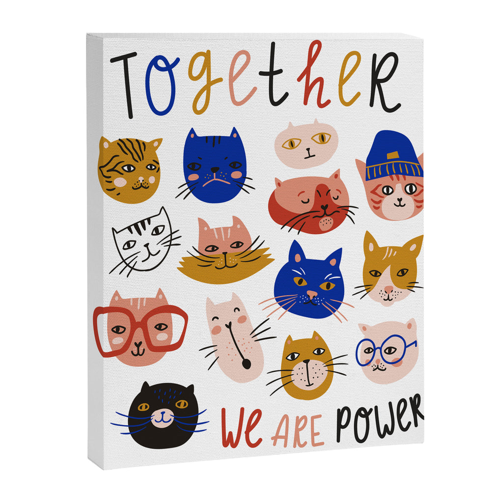 Fashionable cats Canvas Print Gallery Image 8