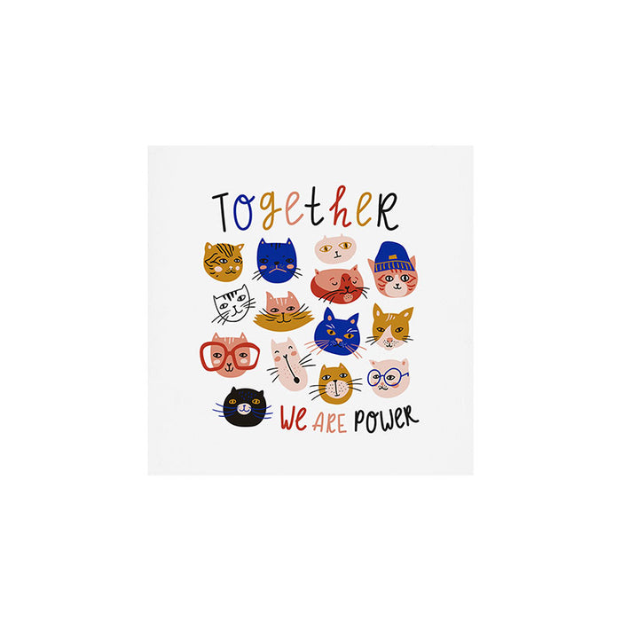 Fashionable cats Art Print Gallery Image 1