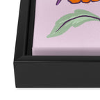 Pansies Framed Canvas Print Gallery Image 3