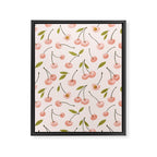 Pink cherry Framed Canvas Print Gallery Image 8