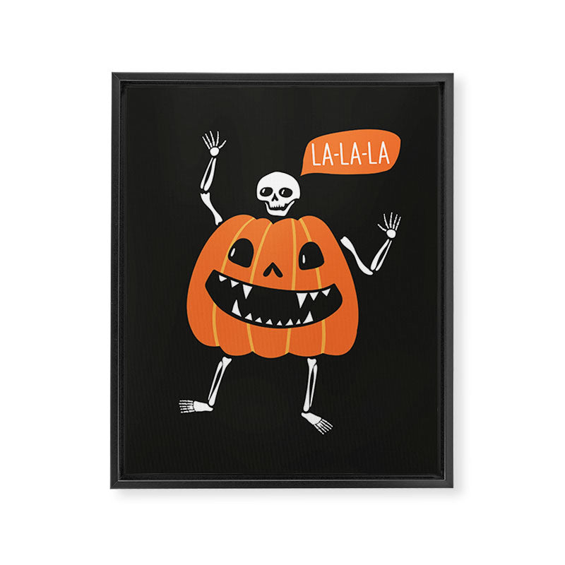 Pumpkin costume Framed Canvas Print Gallery Image 8