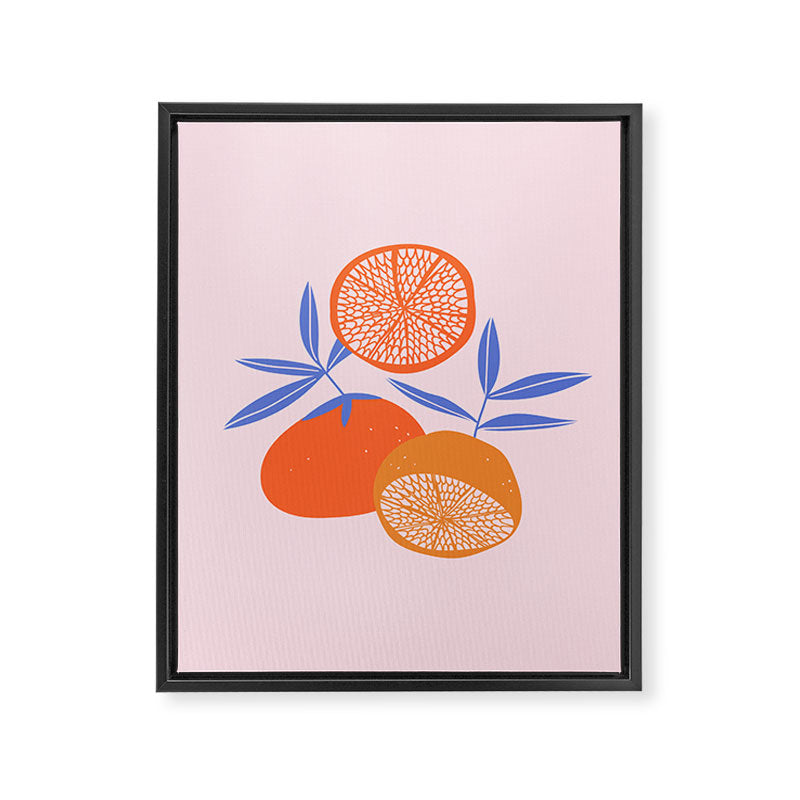 Sweet citrus Framed Canvas Print Gallery Image 8