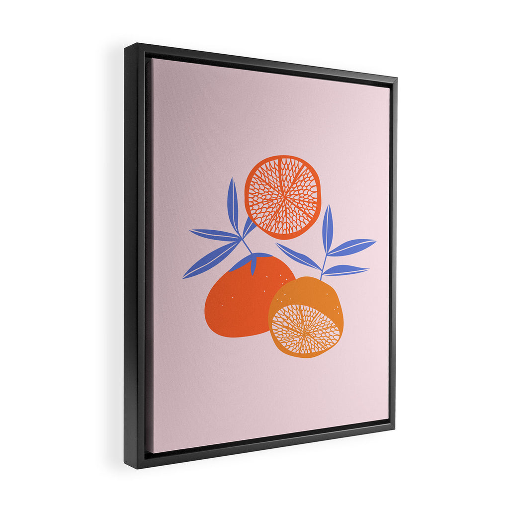Sweet citrus Framed Canvas Print Gallery Image 2
