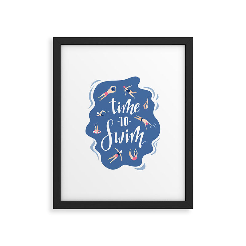 Swimming pool Framed Art Print