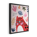 Wild cats Framed Canvas Print Gallery Image 2