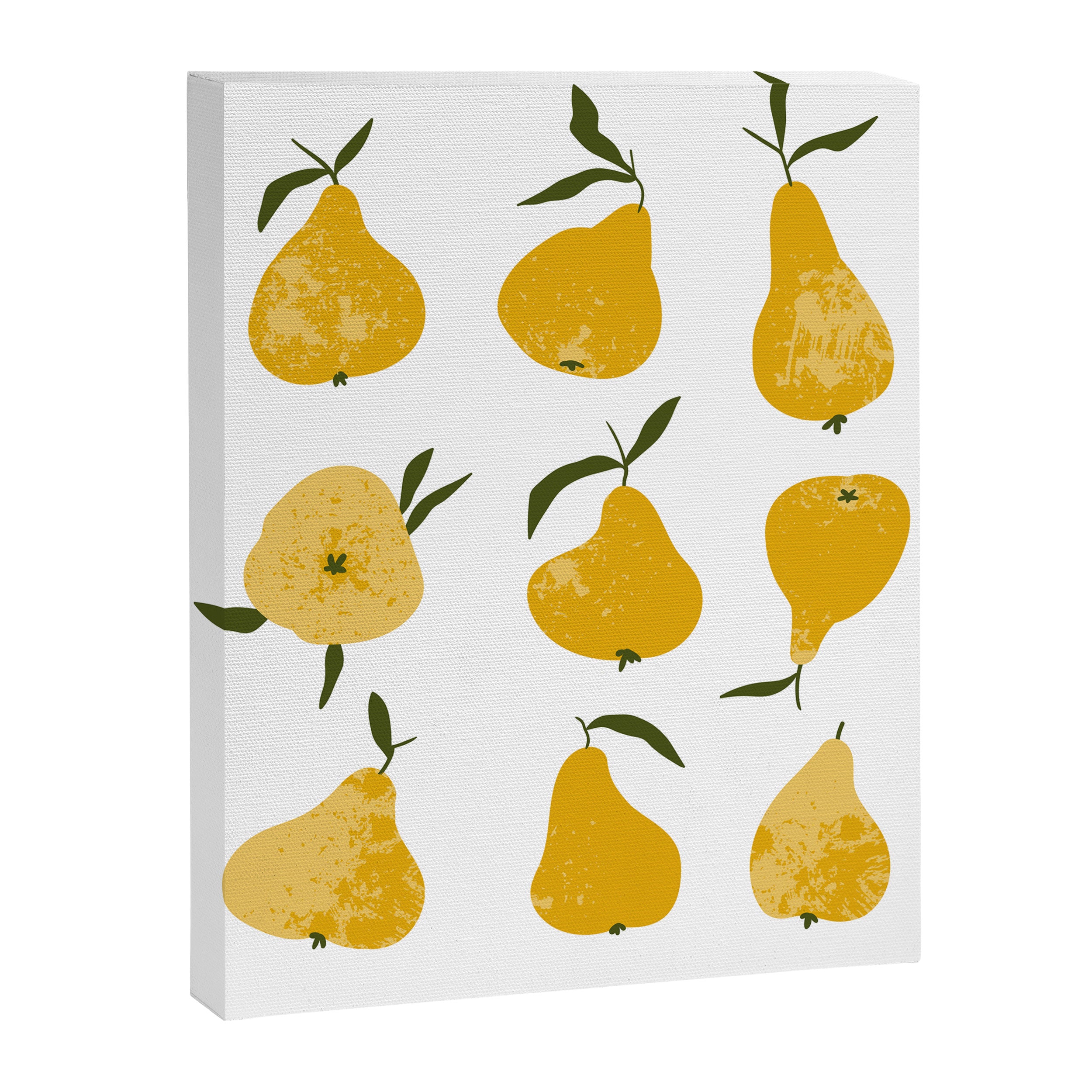Yellow pear Canvas Print Gallery Image 8