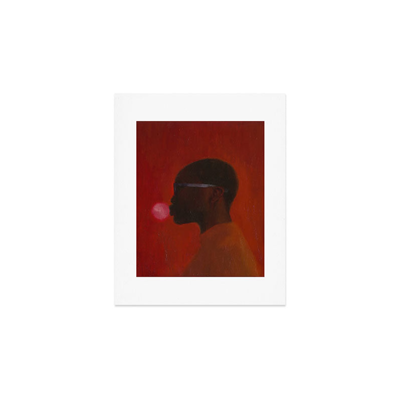 Red umbra Art Print Gallery Image 1
