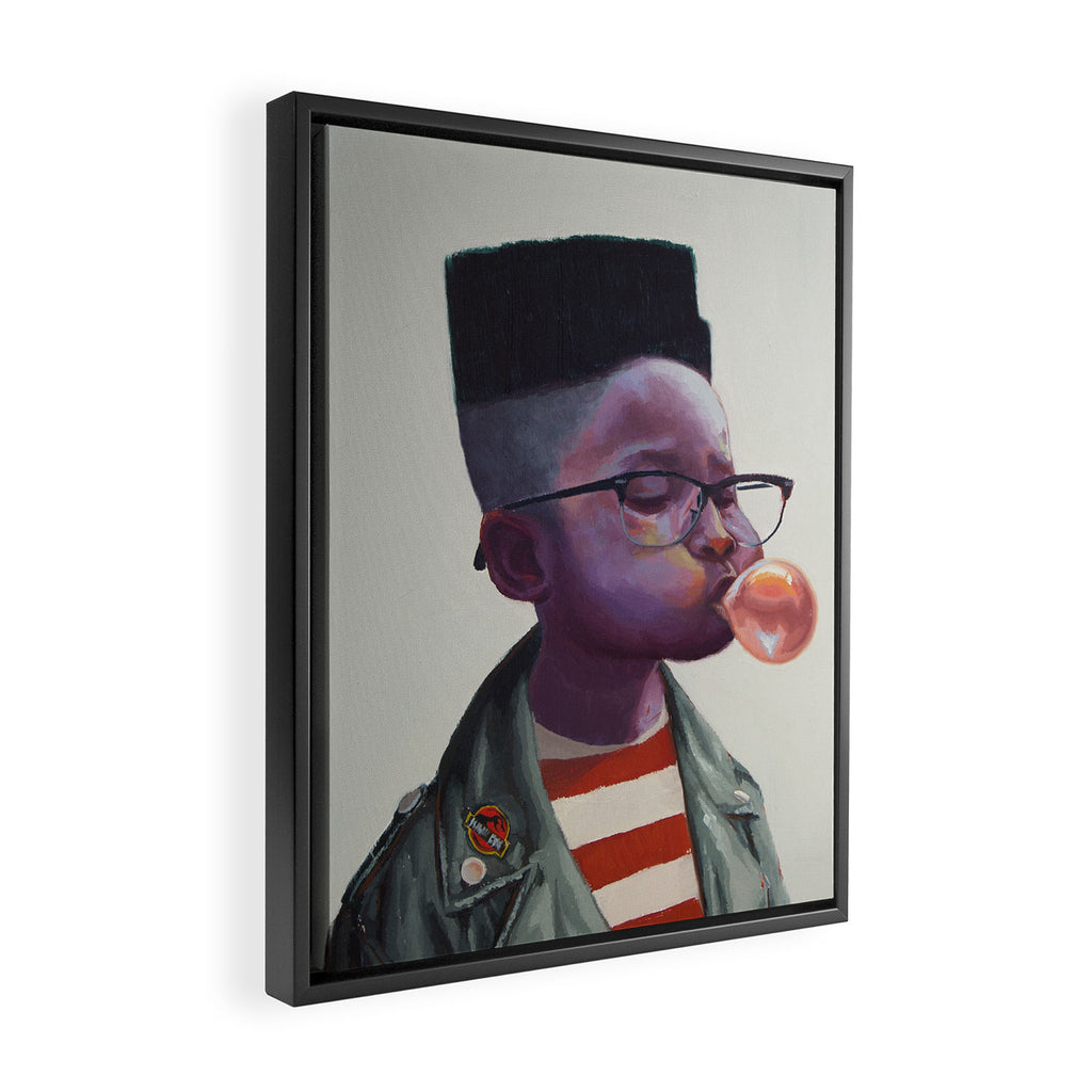 What's the next song? Framed Canvas Print Gallery Image 2