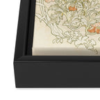 Alphonse Mucha "Anemones, Apple Blossoms and Narcissis" Framed Canvas Print Gallery Image 3
