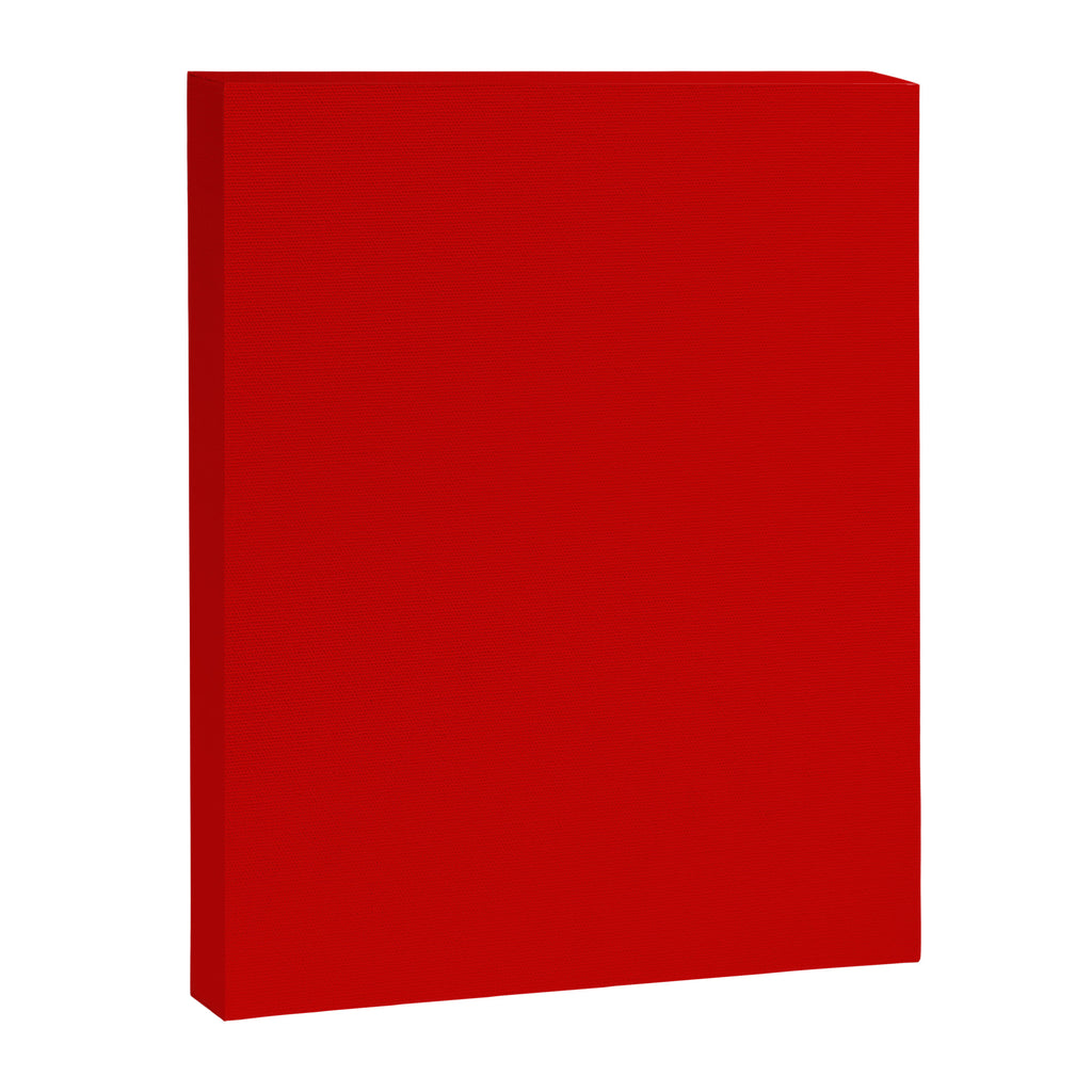 Bright red Canvas Print Gallery Image 8