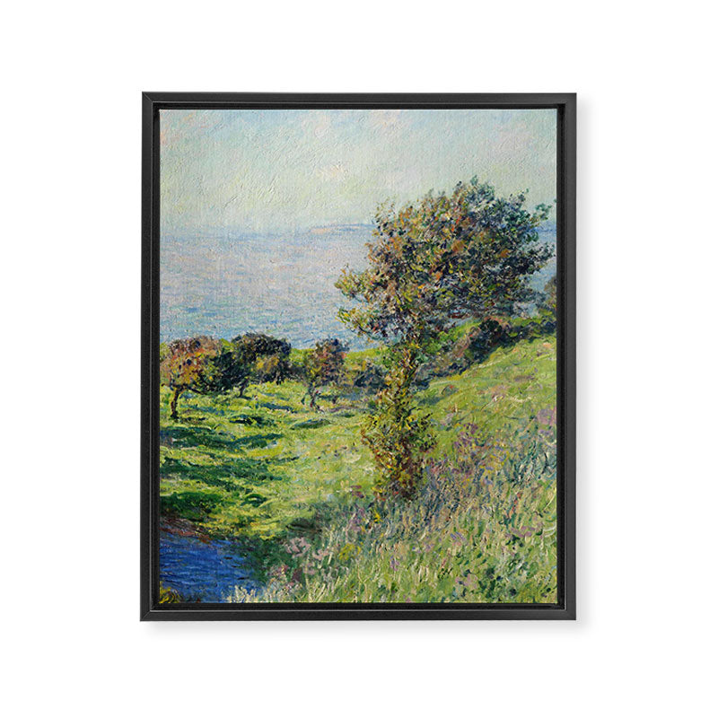 Claude Monet "Coup De Vent" Framed Canvas Print Gallery Image 8