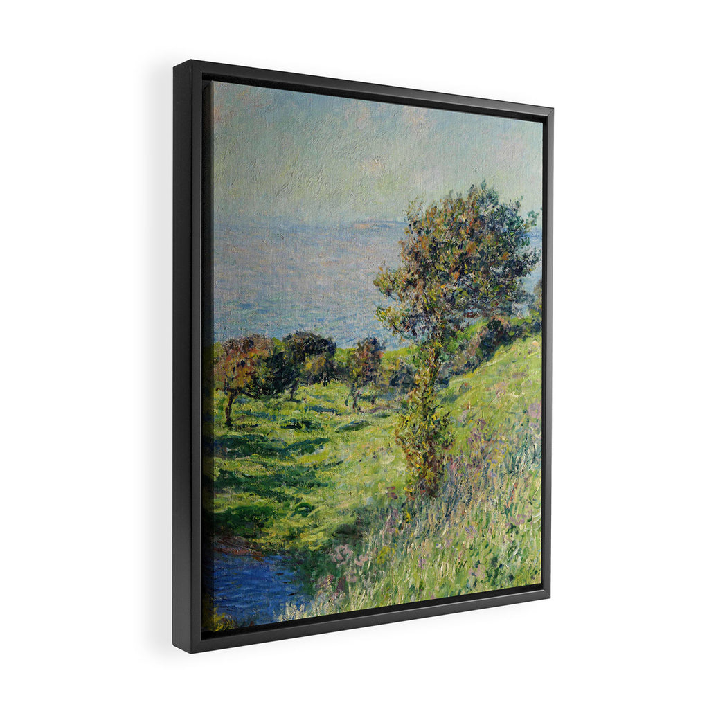 Claude Monet "Coup De Vent" Framed Canvas Print Gallery Image 2