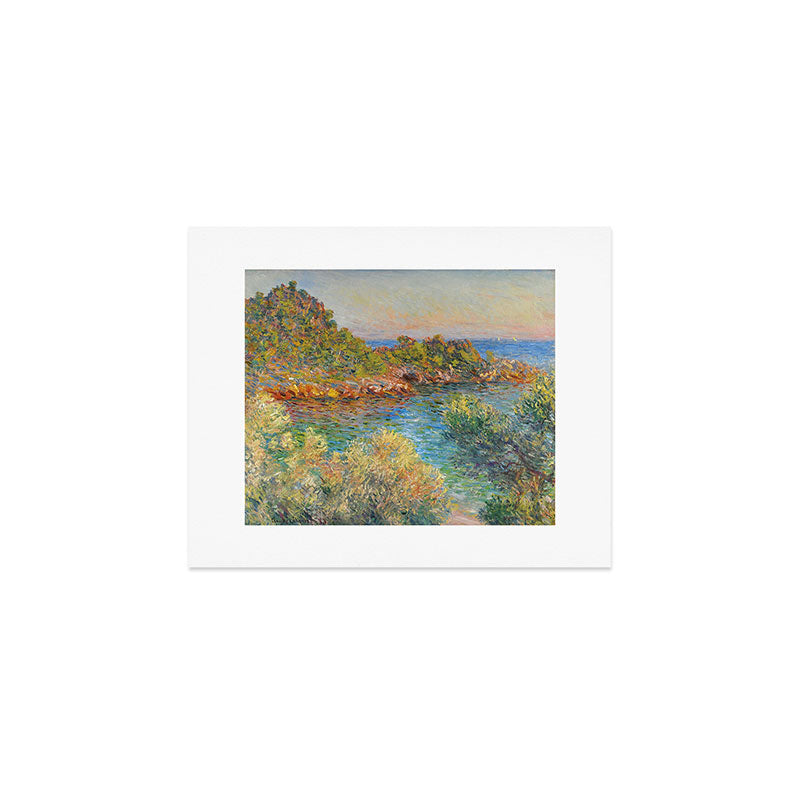 Claude Monet "Landscape near Montecarlo" Art Print Gallery Image 1