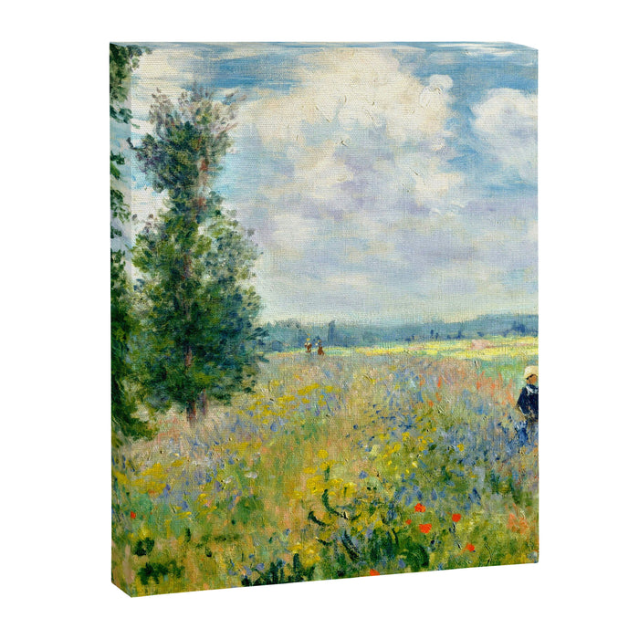 Claude Monet "Poppy Field, Argenteuil" Canvas Print Gallery Image 1