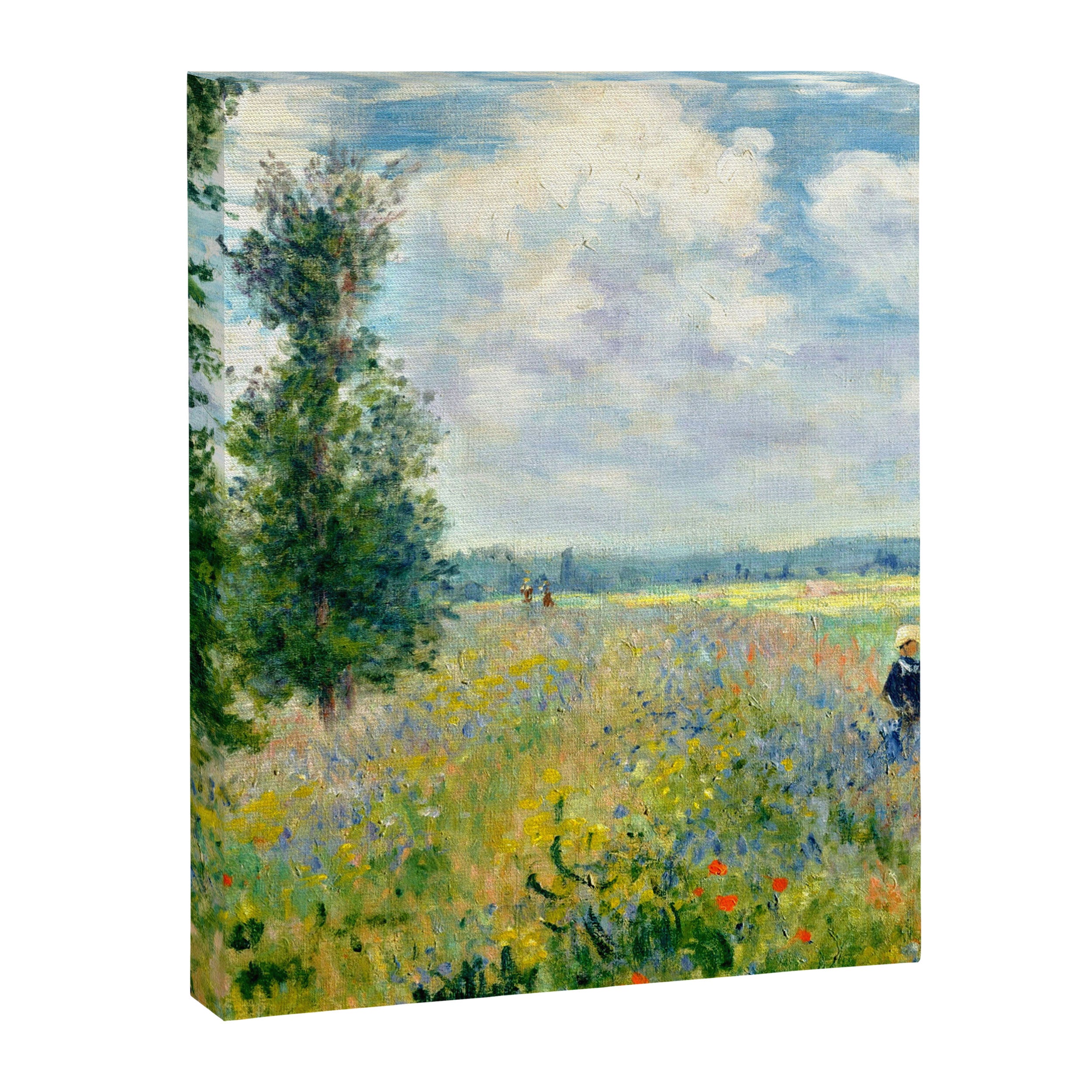 Claude Monet "Poppy Field, Argenteuil" Canvas Print Gallery Image 8