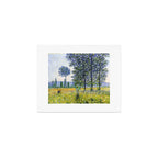 Claude Monet "Sunlight Effect under the Poplars", 1887 Art Print Gallery Image 1