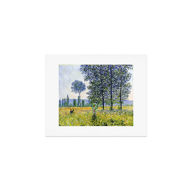 Claude Monet "Sunlight Effect under the Poplars", 1887 Art Print Gallery Image 1