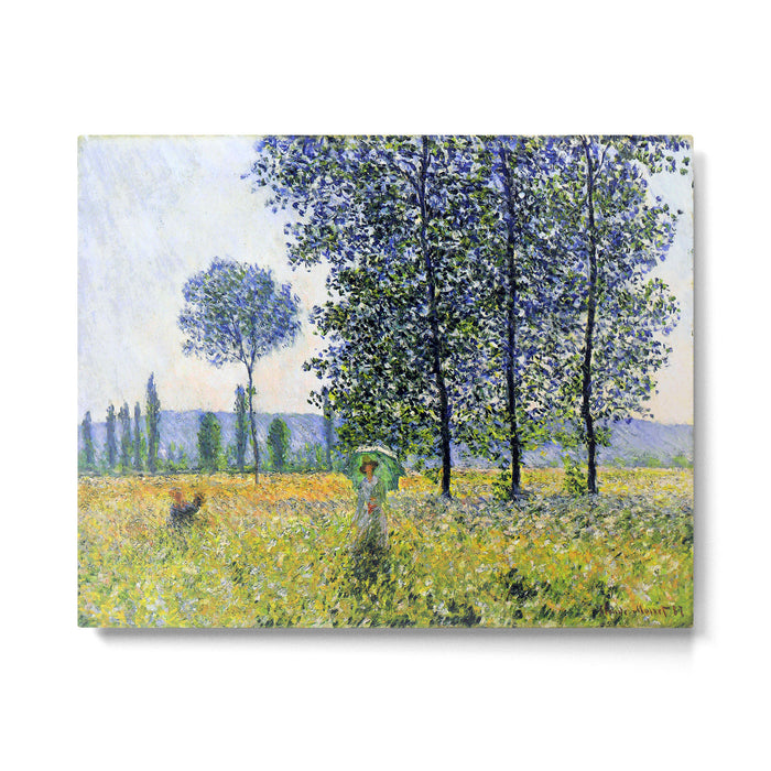 Claude Monet "Sunlight Effect under the Poplars", 1887 Metal Print Gallery Image 1