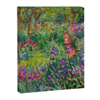 Claude Monet "The Iris Garden at Giverny", 1899-1900 Canvas Print Gallery Image 8