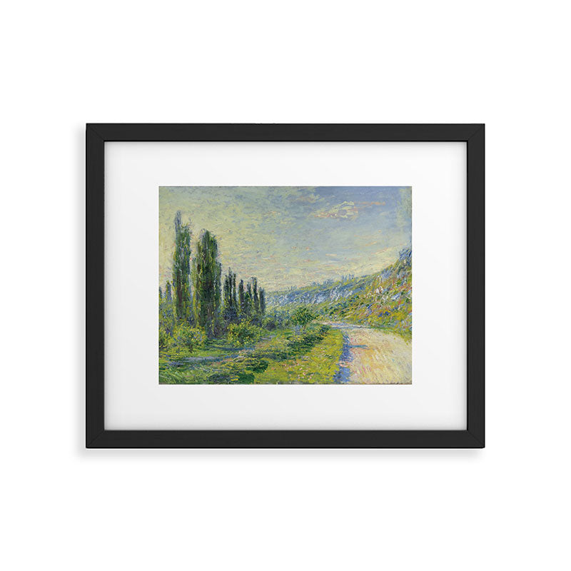 Claude Monet "The Road to Vétheuil" (1880) Framed Art Print Gallery Image 6