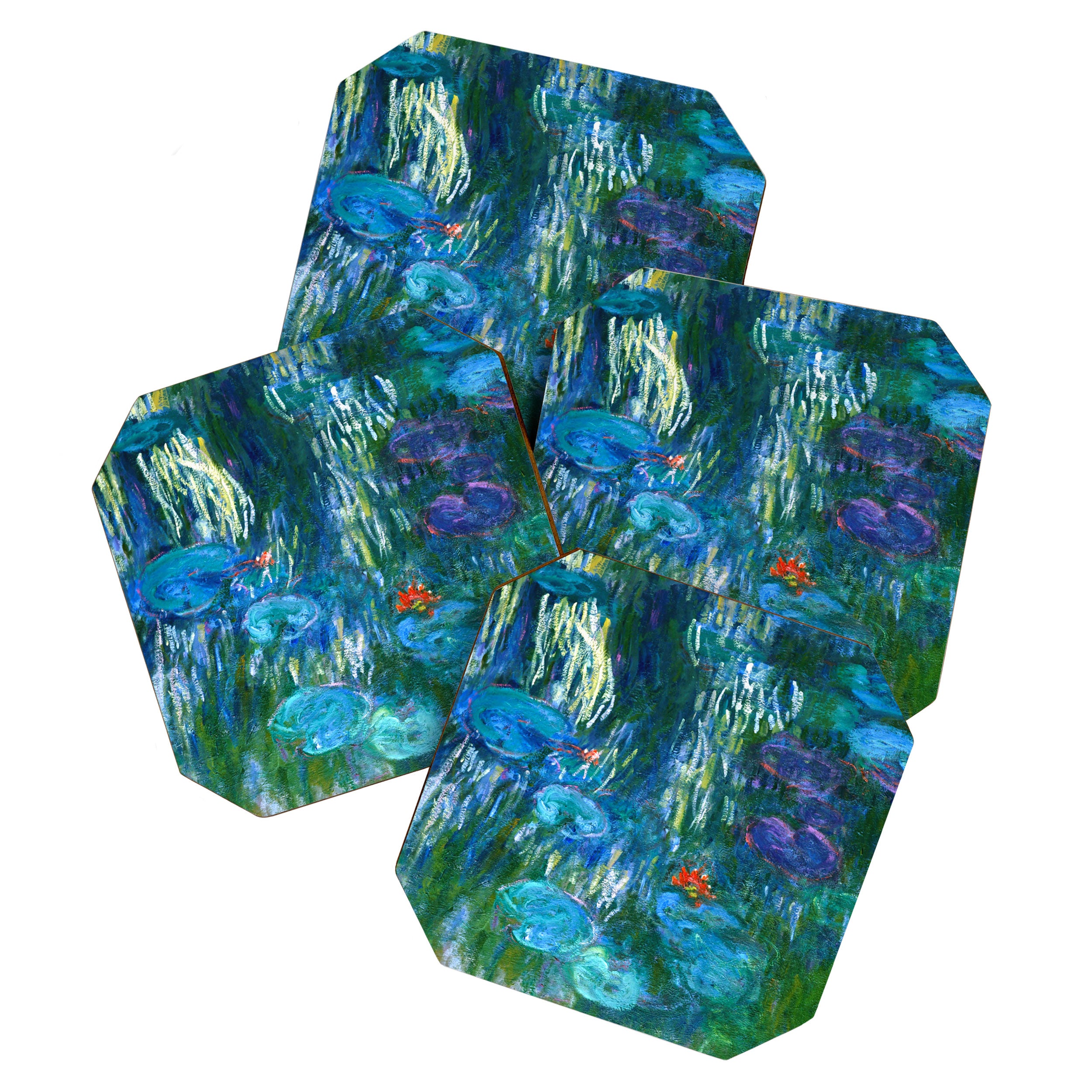 Claude Monet "Water Lilies" (16) Coaster Gallery Image 1