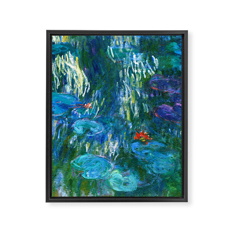 Claude Monet "Water Lilies" (16) Framed Canvas Print Gallery Image 8