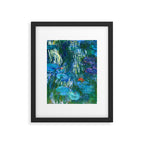 Claude Monet "Water Lilies" (16) Framed Art Print Gallery Image 6