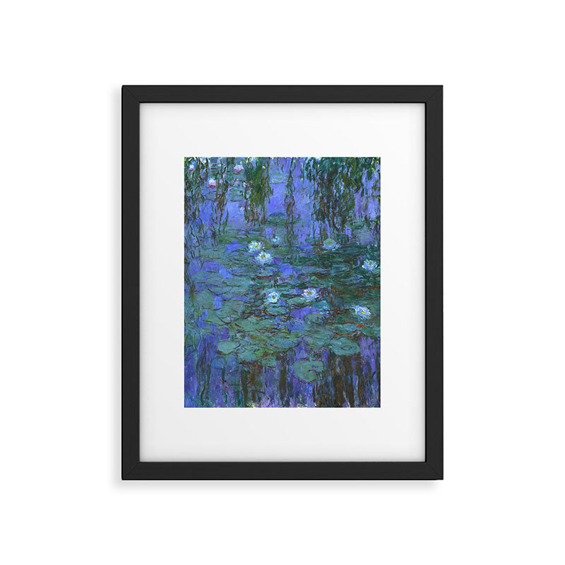 Claude Monet "Water Lilies" (7) Framed Art Print Gallery Image 6