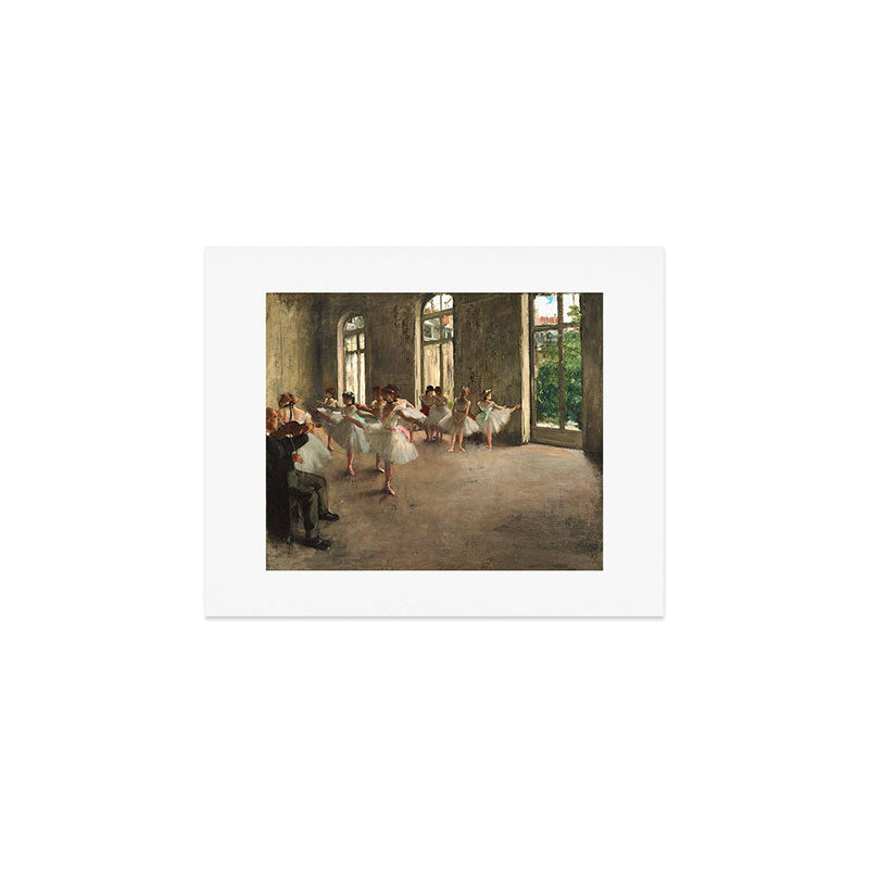 Edgar Degas "Ballet examination" Art Print Gallery Image 1