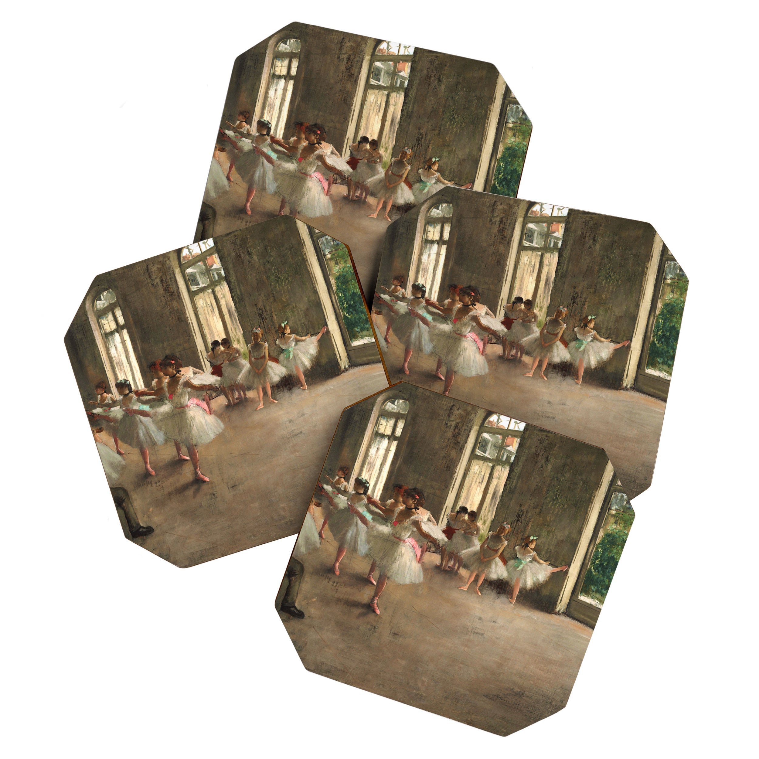 Edgar Degas "Ballet examination" Coaster Gallery Image 1