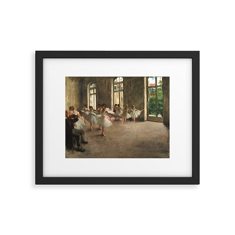 Edgar Degas "Ballet examination" Framed Art Print Gallery Image 4