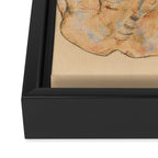 Egon Schiele "Mann und Frau, Umarmung" Framed Canvas Print Gallery Image 3