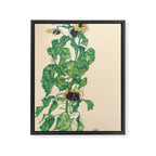 Egon Schiele "Sonnenblumen" Framed Canvas Print Gallery Image 8