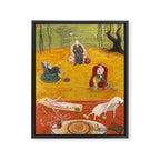 Florine Stettheimer "Heat" Framed Canvas Print Gallery Image 8