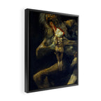 Francisco Goya "Saturn Eating his Son" Framed Canvas Print Gallery Image 2