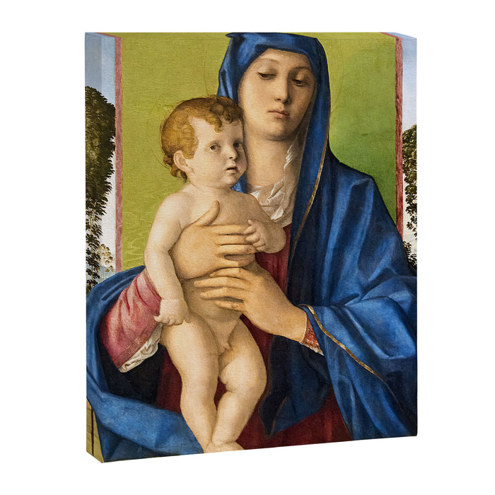 Giovanni Bellini "Madonna of the Small Trees (Madonna degli Alberetti)" Canvas Print Gallery Image 1