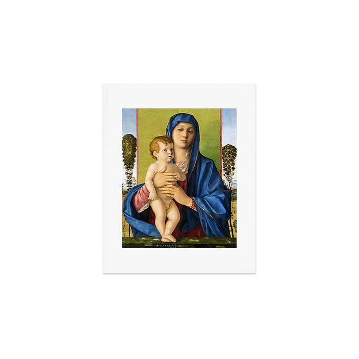 Giovanni Bellini "Madonna of the Small Trees (Madonna degli Alberetti)" Art Print Gallery Image 1