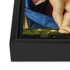 Giovanni Bellini "Madonna of the Small Trees (Madonna degli Alberetti)" Framed Canvas Print Gallery Image 3