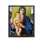 Giovanni Bellini "Madonna of the Small Trees (Madonna degli Alberetti)" Framed Canvas Print Gallery Image 6