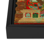 Green Tara, Tibet, 13th century Framed Canvas Print Gallery Image 3