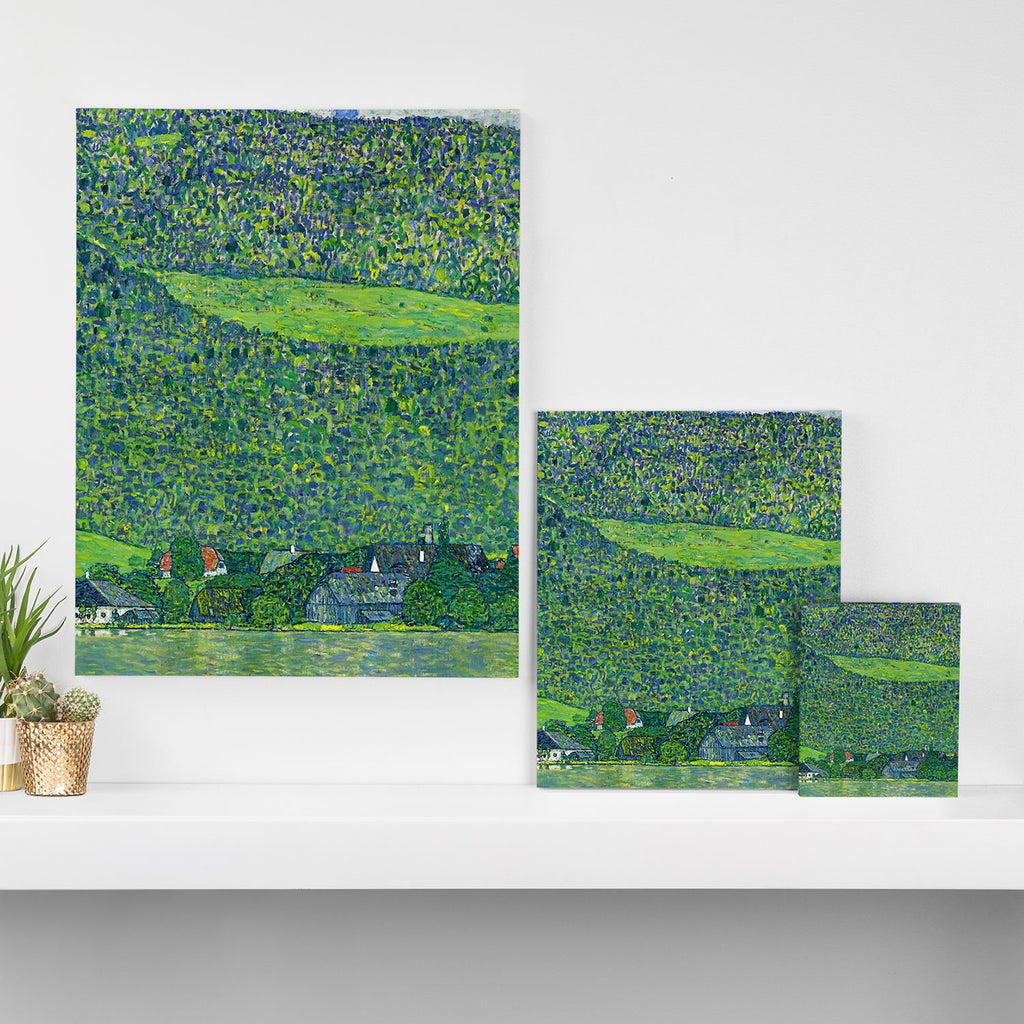 Gustav Klimet "Litzlberg on Lake Attersee" Canvas Print Gallery Image 3
