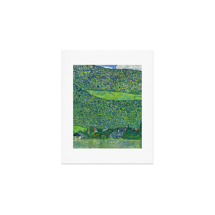 Gustav Klimet "Litzlberg on Lake Attersee" Art Print Gallery Image 1