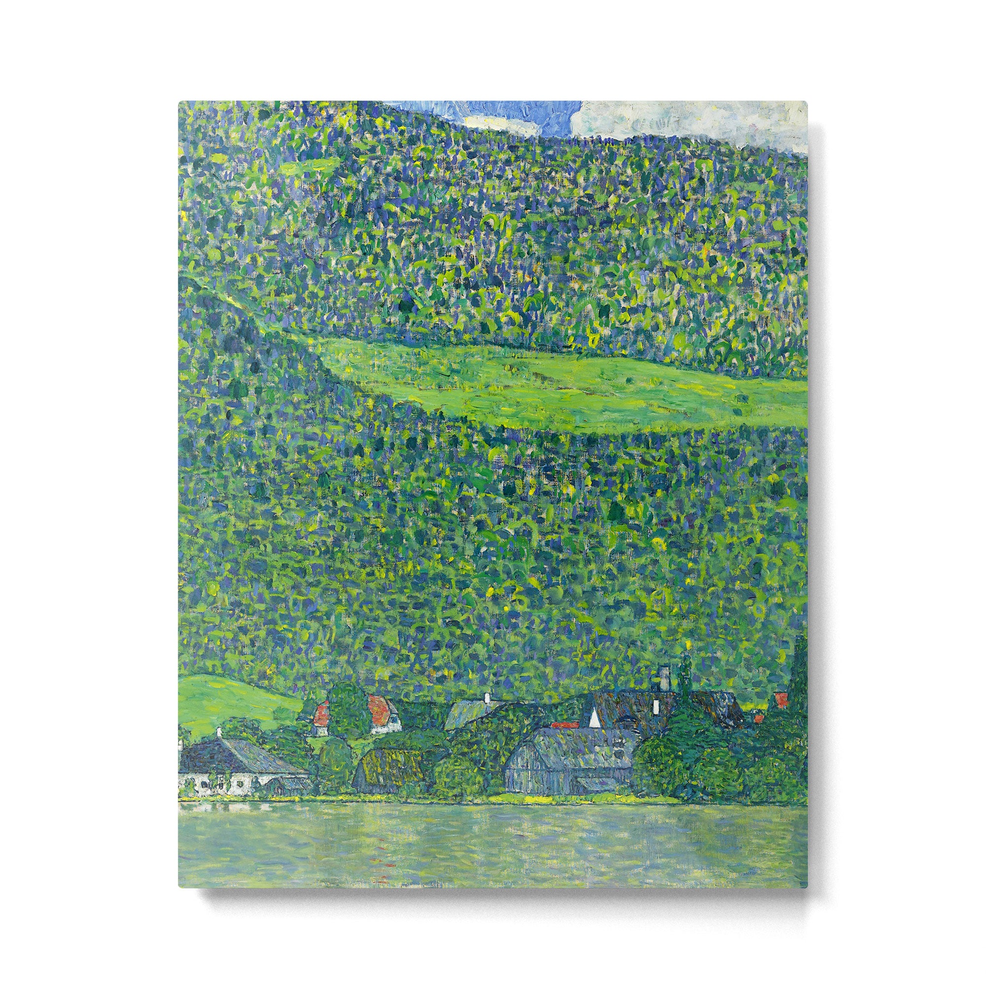 Gustav Klimet "Litzlberg on Lake Attersee" Metal Print Gallery Image 6