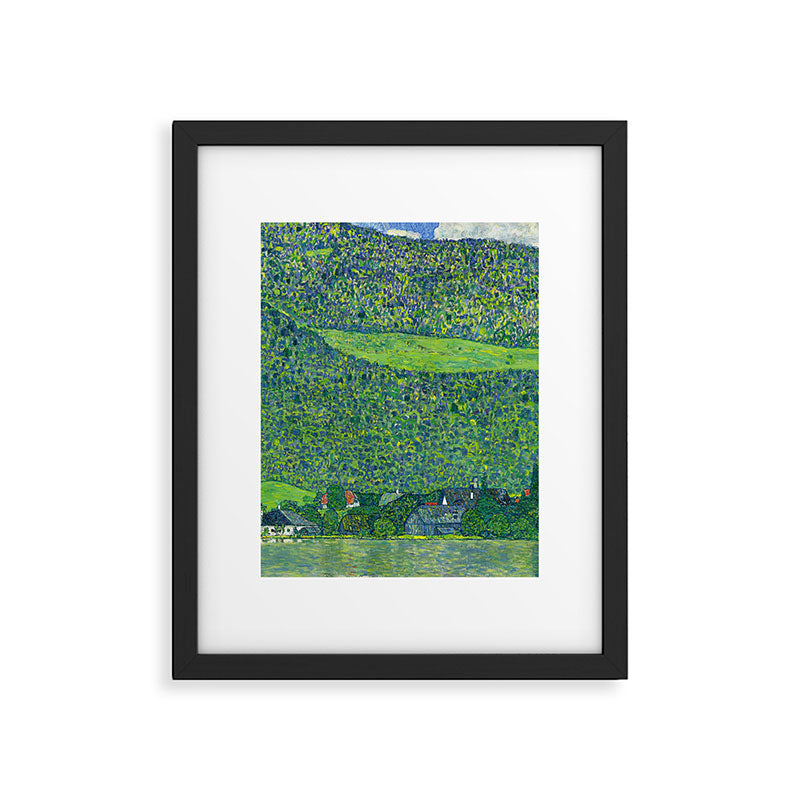 Gustav Klimet "Litzlberg on Lake Attersee" Framed Art Print Gallery Image 6