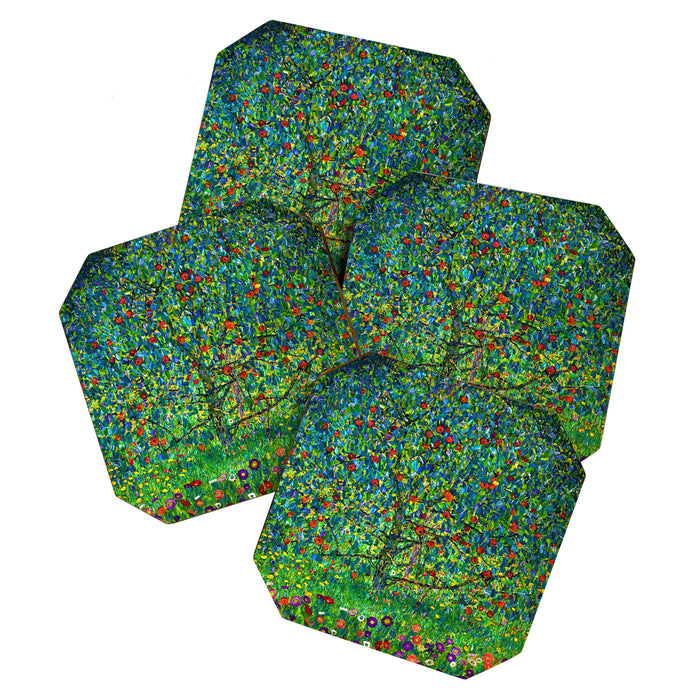 Gustav Klimt "Apple tree" I Coaster Gallery Image 1
