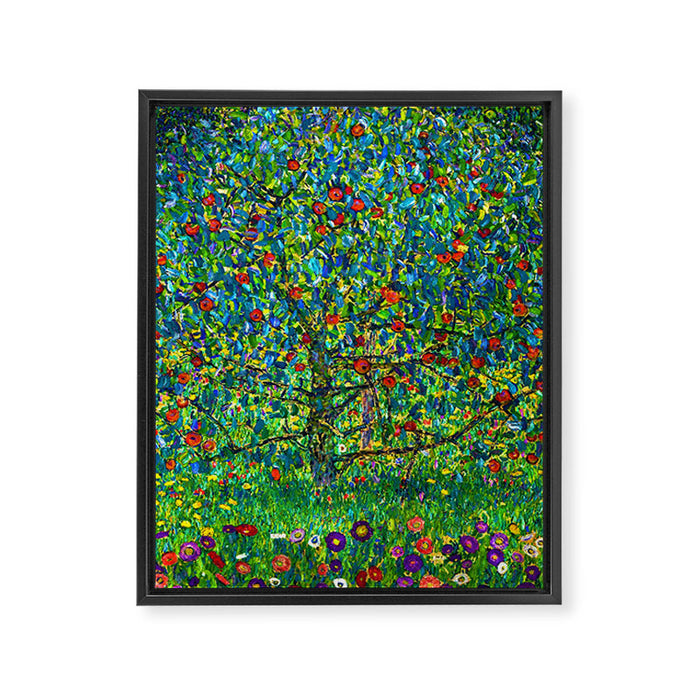Gustav Klimt "Apple tree" I Framed Canvas Print Gallery Image 1